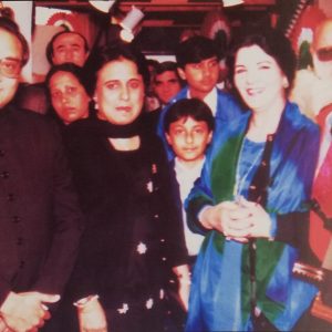 Begum kulsum Saifullah khan as minister inaugurating Pakistani stall at Denmark